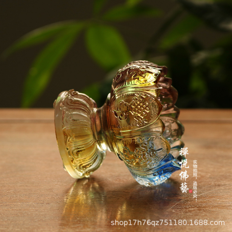 Candle Glass Supplies - Portacandele in Vetro a Forma di