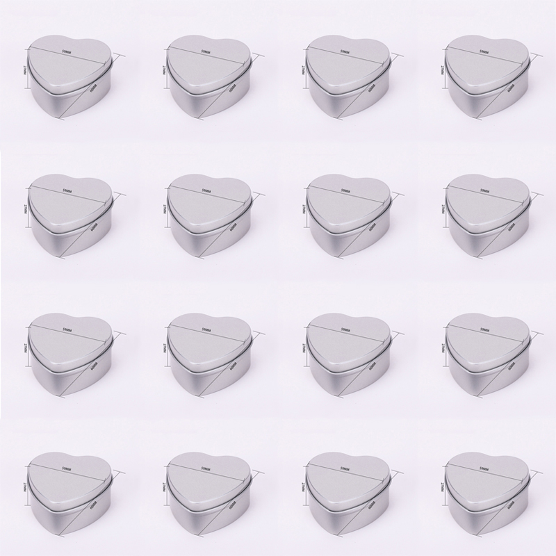 Candle Glass Supplies - Set di 16 barattoli di candela