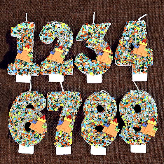 Candle Supply - Candele per torta di compleanno Blocchi