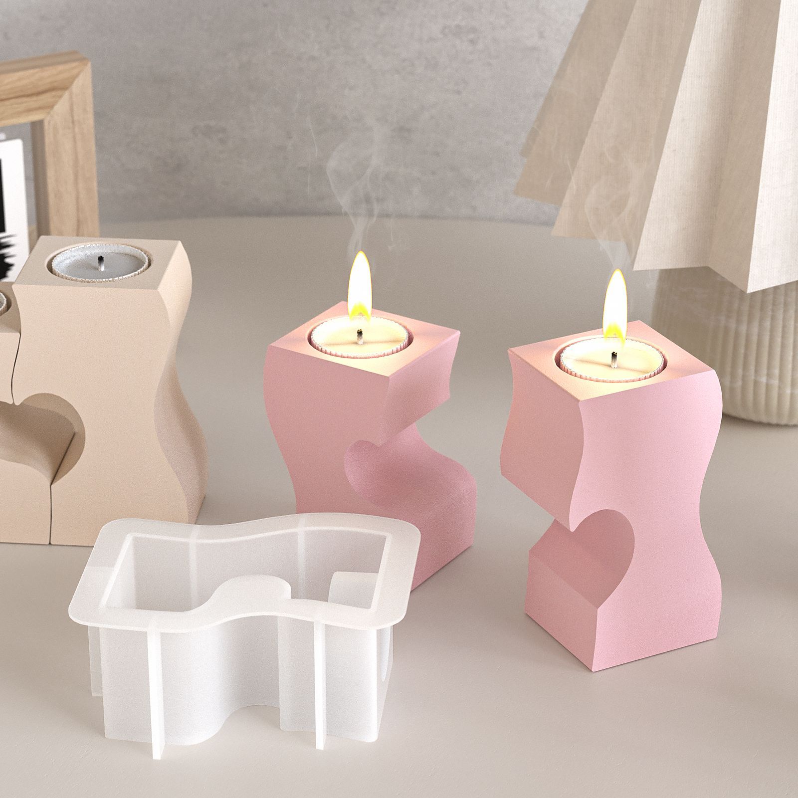 S Cuore Candeliere Stampi in S - Candle Supply recensione e prezzo