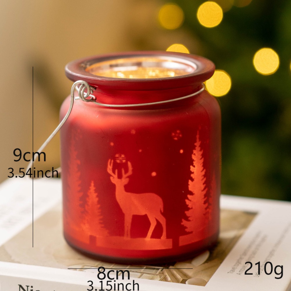 Portacandele natalizio in vetr - Candle Glass Supplies recensione e prezzo