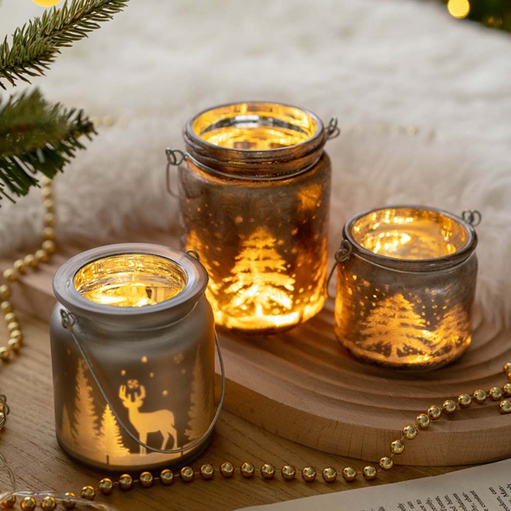 Portacandele natalizio in vetr - Candle Glass Supplies recensione e prezzo
