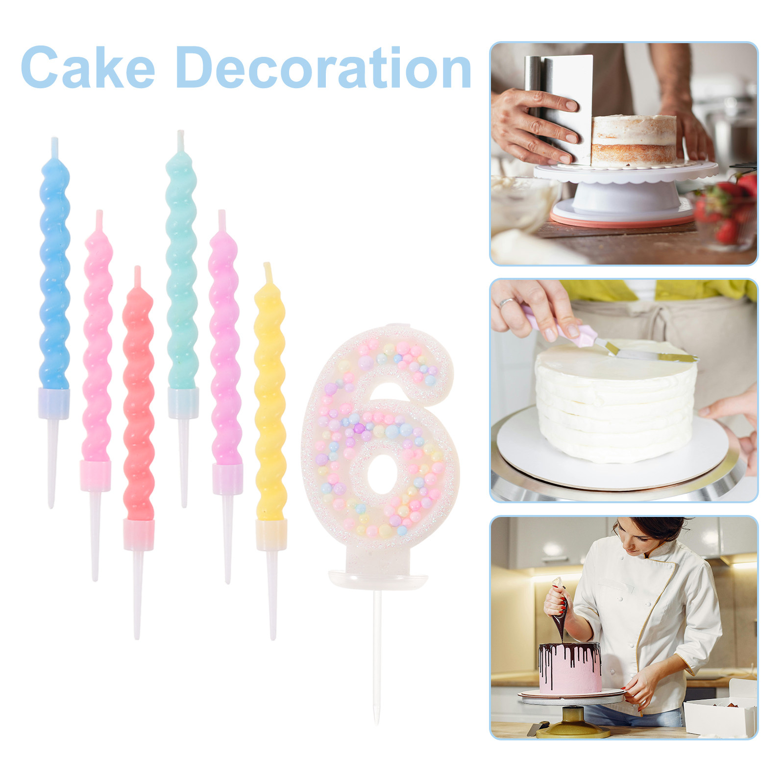 Set di 13 Candeline a Spirale  - Candle Supply recensione e prezzo